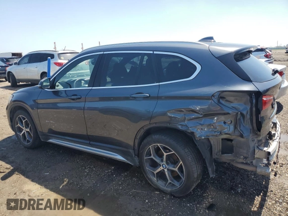 2018 BMW X1 sDrive28i with VIN WBXHU7C31J5L05441, listed as a Copart auction lot 49420595 with 115,003 mi miles and Salvage Title. Bid and sale history available at carsss.com. Image 2.