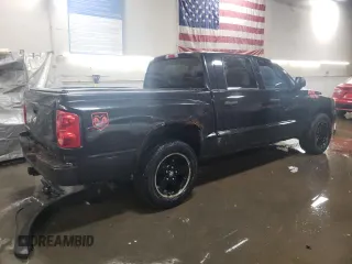 2007 Dodge Dakota SLT with VIN 1D7HW48K17S263679, listed as a Copart auction lot 86000434 with 183,379 mi miles and Salvage Title. Bid and sale history available at carsss.com. Image 3.