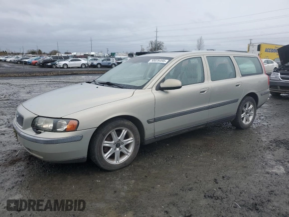 2003 Volvo V70 with VIN YV1SW58D832305714, listed as a Copart auction lot 50026495 with 154,521 mi miles and Salvage Title. Bid and sale history available at DreamBid. Image 1.