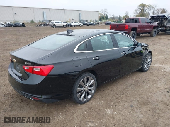 2016 Chevrolet Malibu Premier with VIN 1G1ZH5SX7GF210635, listed as a IAAI auction lot 40751377 with 131,043 mi miles and . Bid and sale history available at DreamBid. Image 4.