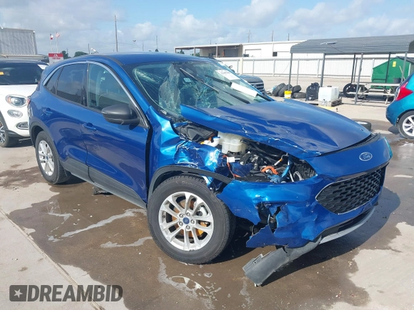 2022 Ford Escape SE Hybrid with VIN 1FMCU9BZ9NUA39229, listed as a IAAI auction lot 42447009 with 39,657 mi miles and . Bid and sale history available at DreamBid. Image 1.