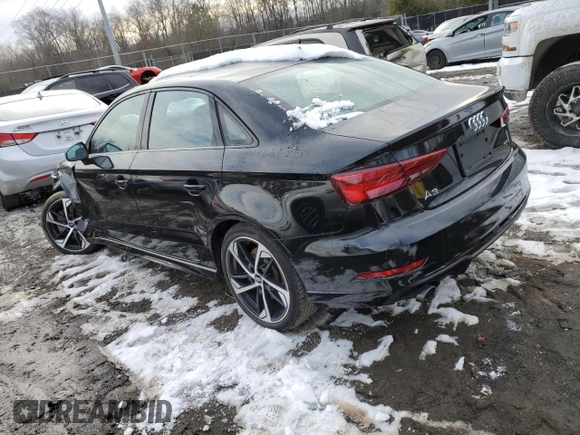 2020 Audi A3 Sedan S line Premium with VIN WAUBEGFF6LA032980, listed as a Copart auction lot 39004064 with 25,544 mi miles. Bid and sale history available at carsss.com. Image 2.