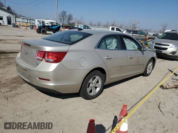 2014 Chevrolet Malibu LS with VIN 1G11A5SL8EF253179, listed as a Copart auction lot 48909665 with 119,327 mi miles and Salvage Title. Bid and sale history available at DreamBid. Image 3.