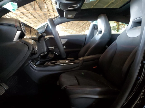 2021 Mercedes-Benz CLA with VIN W1K5J4GB9MN154285, listed as a Copart auction lot 42615415 with 46,752 mi miles and Salvage Title. Bid and sale history available at carsss.com. Image 7.