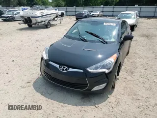 2013 Hyundai Veloster w/Black Int with VIN KMHTC6AD7DU134443, listed as a Copart auction lot 59295275 with 137,106 mi miles and Salvage title. Bid and sale history available at DreamBid. Image 13.