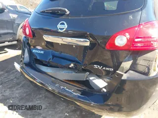 2013 Nissan Rogue S with VIN JN8AS5MV1DW600390, listed as a IAAI auction lot 41617632 with 106,584 mi miles and . Bid and sale history available at DreamBid. Image 6.