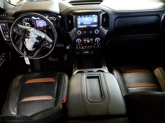 2020 GMC Sierra 1500 AT4 with VIN 3GTP9EEL0LG102340, listed as a Copart auction lot 49222405 with 108,474 mi miles and Salvage Title. Bid and sale history available at carsss.com. Image 8.