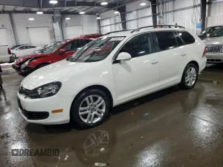 2012 Volkswagen Jetta SportWagen TDI with VIN 3VWPL7AJ0CM669695, listed as a Copart auction lot 42646675 with 113,968 mi miles and Salvage Title. Bid and sale history available at carsss.com. Image 1.