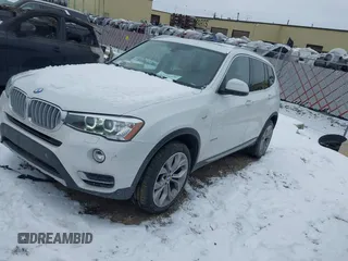 2017 BMW X3 xDrive28i z VIN 5UXWX9C50H0T09138, wystawiony jako IAAI lot #41294326 z przebiegiem 103 332 mil mil oraz . Historia ofert i sprzedaży dostępna na DreamBid. Obrazek 2.