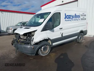 2017 Ford Transit with VIN 1FTYR1CM6HKA89795, listed as a IAAI auction lot 41654927 with 96,489 mi miles and . Bid and sale history available at DreamBid. Image 2.