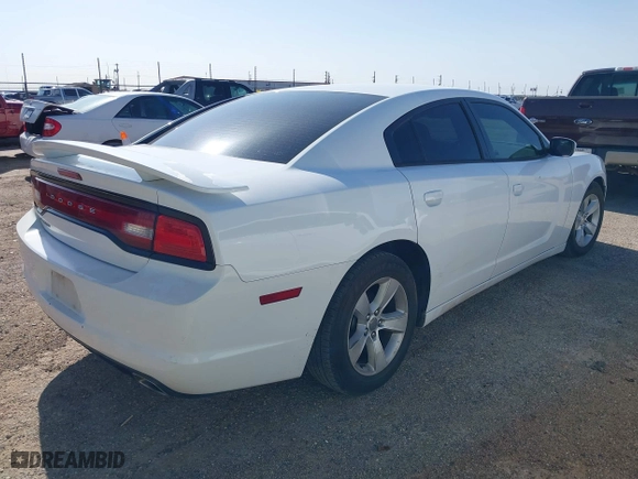 2013 Dodge Charger SE with VIN 2C3CDXBG4DH638116, listed as a IAAI auction lot 41948256 with 189,189 mi miles. Bid and sale history available at carsss.com. Image 4.