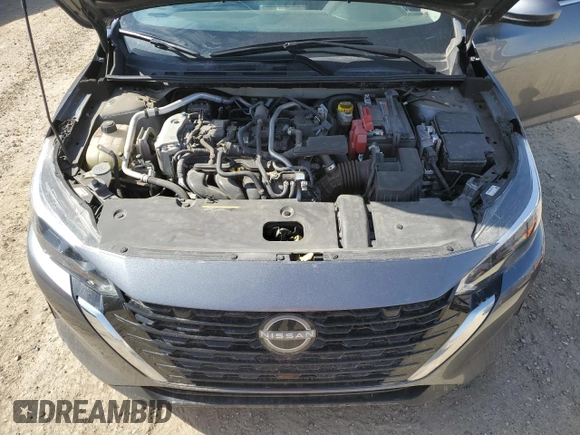 2024 Nissan Sentra S with VIN 3N1AB8BV9RY369581, listed as a Copart auction lot 54265485 with 47,459 mi miles and Salvage Title. Bid and sale history available at carsss.com. Image 11.