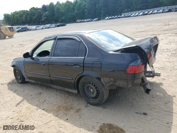 1998 Honda Civic EX with VIN 2HGEJ8546WH624839, listed as a Copart auction lot 71983804 with 273,533 mi miles and Non Repairable. Bid and sale history available at carsss.com. Image 2.