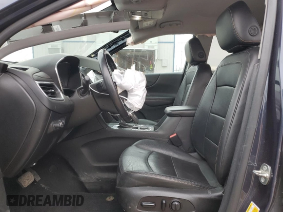 2018 Chevrolet Equinox Premier with VIN 3GNAXVEV8JS528324, listed as a Copart auction lot 50145285 with 43,462 mi miles and Salvage Title. Bid and sale history available at DreamBid. Image 7.
