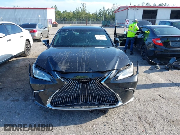 2019 Lexus ES with VIN 58ABZ1B11KU024933, listed as a IAAI auction lot 41920559 with 79,332 mi miles. Bid and sale history available at carsss.com. Image 12.