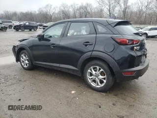 2019 Mazda CX-3 Sport with VIN JM1DKFB76K0410555, listed as a Copart auction lot 46980885 with 12,434 mi miles and Salvage Title. Bid and sale history available at DreamBid. Image 2.