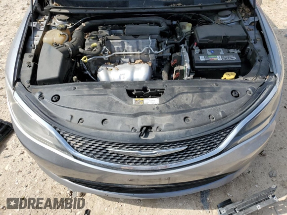 2016 Chrysler 200 LX with VIN 1C3CCCFB1GN134788, listed as a Copart auction lot 44221345 with 120,942 mi miles and Salvage Title. Bid and sale history available at carsss.com. Image 11.
