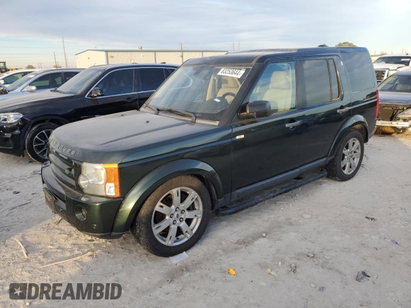 2009 Land Rover LR3 HSE z VIN SALAG25409A497929, wystawiony jako Copart lot #83253644 z przebiegiem 173 047 mil mil oraz Tytuł czysty. Historia ofert i sprzedaży dostępna na DreamBid. Obrazek 1.
