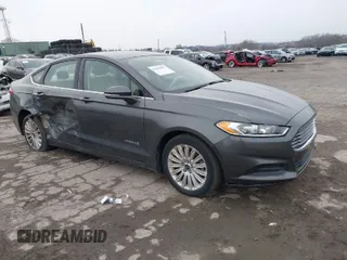 2015 Ford Fusion SE Hybrid with VIN 3FA6P0LU6FR166445, listed as a IAAI auction lot 41236037 with 94,743 mi miles. Bid and sale history available at carsss.com. Image 1.