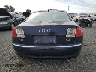 2004 Audi A8 L with VIN WAUML44E74N021729, listed as a Copart auction lot 78591314 with Not Provided miles and Clean Title. Bid and sale history available at carsss.com. Image 6.