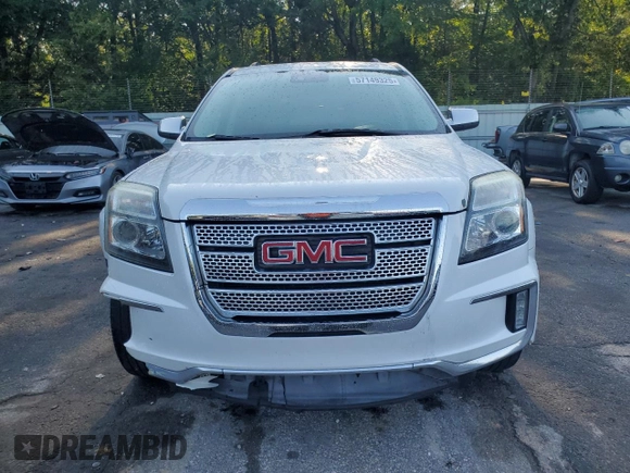 2016 GMC Terrain Denali z VIN 2GKFLVE3XG6181597, wystawiony jako Copart lot #57149325 z przebiegiem 133 687 mil mil oraz Czysty tytuł • Clean title. Historia ofert i sprzedaży dostępna na DreamBid. Obrazek 5.