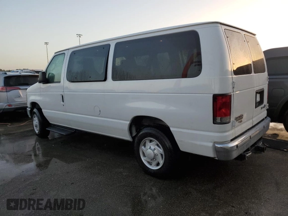 2014 Ford Econoline Passenger XL with VIN 1FBNE3BL2EDA40620, listed as a Copart auction lot 74464474 with 76,388 mi miles and Salvage Title. Bid and sale history available at DreamBid. Image 2.