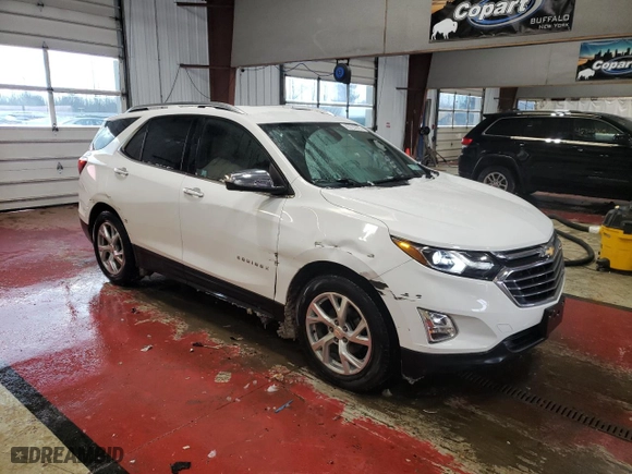 2018 Chevrolet Equinox Premier with VIN 2GNAXMEV7J6175017, listed as a Copart auction lot 45725975 with 116,227 mi miles and Salvage Title. Bid and sale history available at carsss.com. Image 4.
