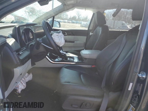 2022 Kia Carnival EX with VIN KNDNC5H39N6062087, listed as a Copart auction lot 49691475 with 84,779 mi miles and Salvage Title. Bid and sale history available at DreamBid. Image 7.