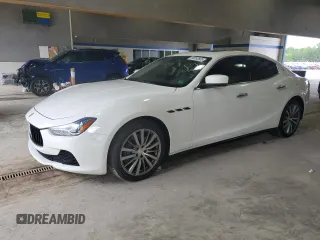 2016 Maserati Ghibli S Q4 z VIN ZAM57RTA4G1191481, wystawiony jako Copart lot #58052605 z przebiegiem 110 243 mil mil oraz Tytuł czysty. Historia ofert i sprzedaży dostępna na DreamBid. Obrazek 1.
