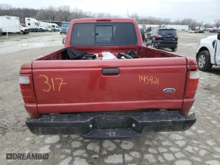 2005 Ford Ranger XL with VIN 1FTYR10D95PA59290, listed as a Copart auction lot 87305944 with 288,446 mi miles and Salvage Title. Bid and sale history available at carsss.com. Image 6.