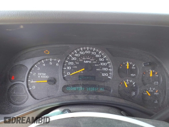 2003 Chevrolet Suburban LS with VIN 3GNEC16T83G154905, listed as a IAAI auction lot 42606240 with 183,817 mi miles and . Bid and sale history available at DreamBid. Image 7.