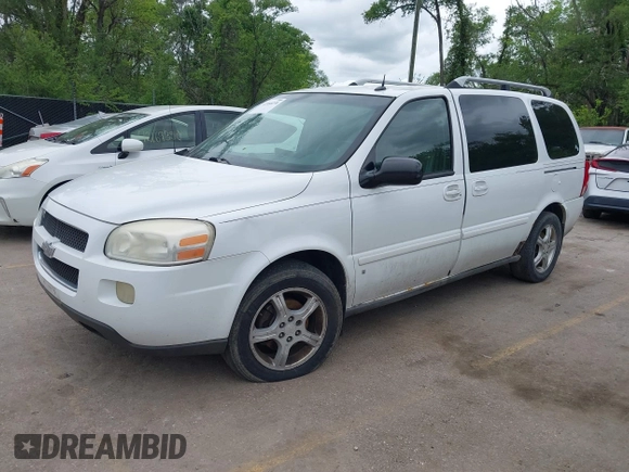 2006 Chevrolet Uplander 3LT with VIN 1GNDV33L16D189308, listed as a IAAI auction lot 42160230 with 154,557 mi miles and . Bid and sale history available at DreamBid. Image 2.