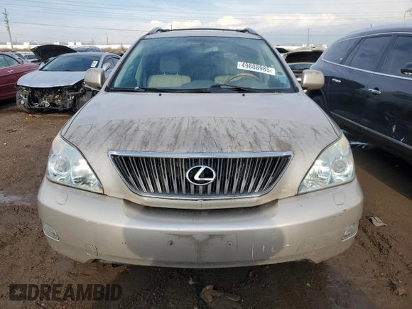 2006 Lexus RX 330 with VIN 2T2HA31U26C099353, listed as a Copart auction lot 49808985 with 75,868 mi miles and Salvage Title. Bid and sale history available at carsss.com. Image 5.