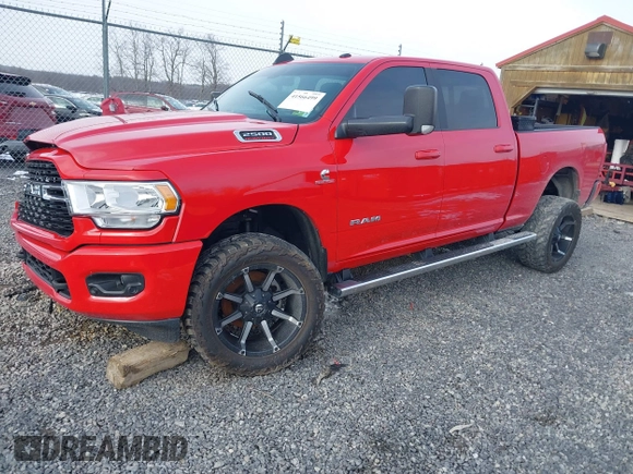 2022 Ram 2500 Big Horn with VIN 3C6UR5DL9NG129695, listed as a IAAI auction lot 41566499 with 50,162 mi miles. Bid and sale history available at carsss.com. Image 17.
