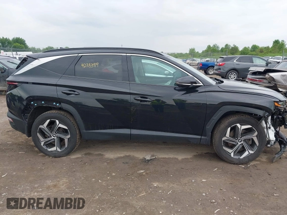 2023 Hyundai Tucson Limited with VIN 5NMJECAE8PH185460, listed as a IAAI auction lot 42383919 with 35,804 mi miles and . Bid and sale history available at DreamBid. Image 13.