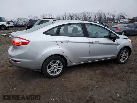 2017 Ford Fiesta SE with VIN 3FADP4BJ0HM158928, listed as a Copart auction lot 83893384 with 15,653 mi miles and Salvage Title. Bid and sale history available at DreamBid. Image 3.