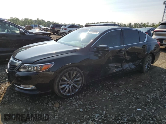 2017 Acura RLX Technology with VIN JH4KC1F59HC000547, listed as a Copart auction lot 60140905 with 145,447 mi miles and Salvage title. Bid and sale history available at DreamBid. Image 1.