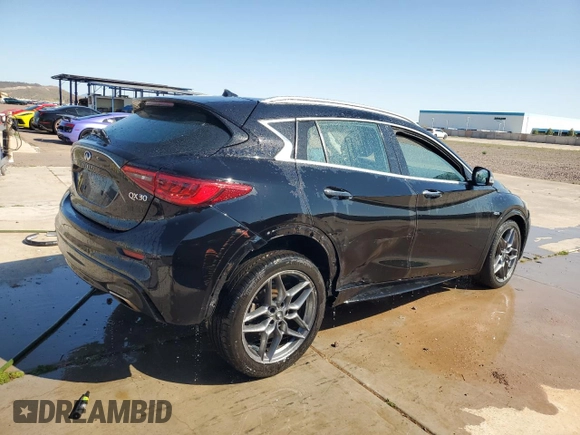 2017 Infiniti QX30 Sport with VIN SJKCH5CP2HA031619, listed as a Copart auction lot 47900034 with 118,643 mi miles. Bid and sale history available at carsss.com. Image 3.