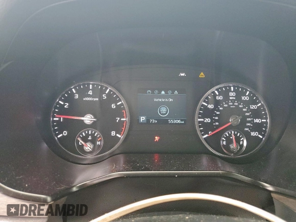 2022 Kia Telluride EX with VIN 5XYP3DHC4NG276226, listed as a Copart auction lot 60528015 with 55,306 mi miles and Salvage title. Bid and sale history available at DreamBid. Image 9.