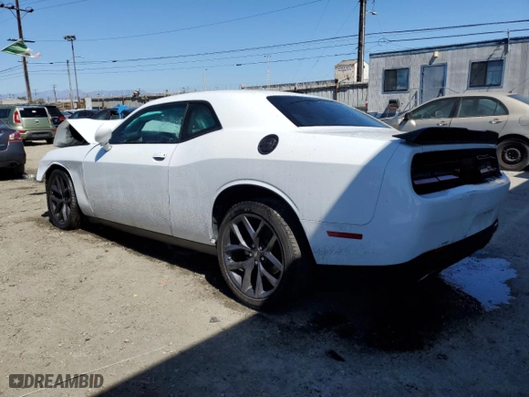2023 Dodge Challenger SXT with VIN 2C3CDZAG8PH602351, listed as a Copart auction lot 49675645 with 0 mi miles and Clean Title. Bid and sale history available at carsss.com. Image 2.