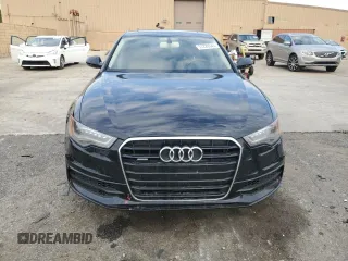 2014 Audi A6 Prestige with VIN WAUHGAFC2EN061122, listed as a Copart auction lot 57228545 with 100,234 mi miles and Salvage title. Bid and sale history available at DreamBid. Image 5.