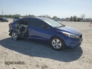 2017 Kia Forte LX with VIN 3KPFK4A70HE141614, listed as a Copart auction lot 49859225 with 64,561 mi miles and Salvage Title. Bid and sale history available at carsss.com. Image 4.