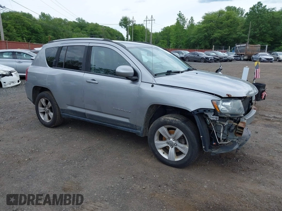 2017 Jeep Compass Latitude with VIN 1C4NJDEB0HD112001, listed as a IAAI auction lot 42352409 with 151,352 mi miles and . Bid and sale history available at DreamBid. Image 1.