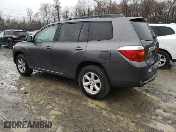 2008 Toyota Highlander with VIN JTEES41A682003835, listed as a Copart auction lot 49310574 with 161,122 mi miles and Salvage title. Bid and sale history available at DreamBid. Image 2.