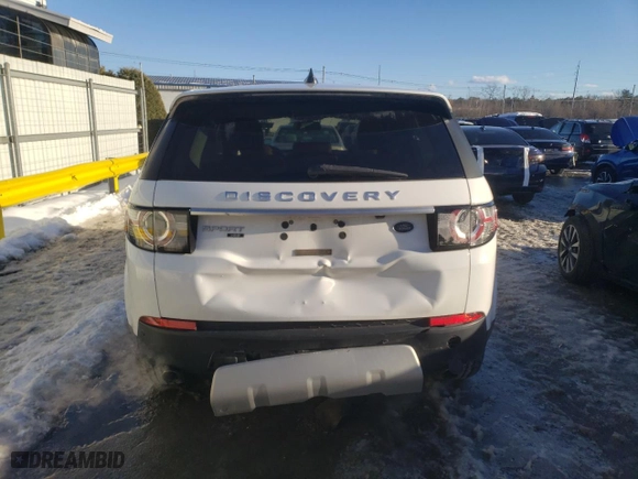 2017 Land Rover Discovery Sport HSE Luxury with VIN SALCT2BG9HH663969, listed as a Copart auction lot 41949665 with 72,166 mi miles and Salvage Title. Bid and sale history available at carsss.com. Image 6.
