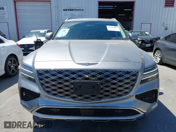2025 Genesis GV80 z VIN KMUHBESB6SU220535, wystawiony jako IAAI lot #41967009 z przebiegiem 18 484 mil mil oraz . Historia ofert i sprzedaży dostępna na DreamBid. Obrazek 12.