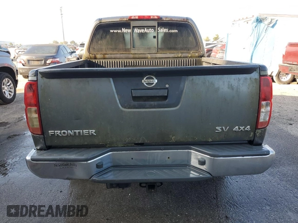 2017 Nissan Frontier SV with VIN 1N6AD0EV8HN757009, listed as a Copart auction lot 54850985 with 53,440 mi miles and Non repairable. Bid and sale history available at DreamBid. Image 6.
