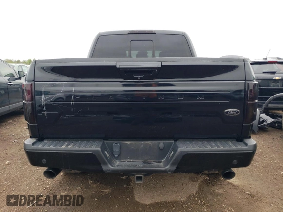 2018 Ford F-150 XL with VIN 1FTEW1E50JFE41365, listed as a Copart auction lot 55334975 with 25,270 mi miles and Salvage title. Bid and sale history available at DreamBid. Image 6.