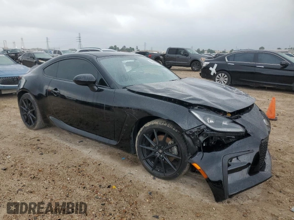 2023 Toyota 86 Premium with VIN JF1ZNBF13P8765970, listed as a Copart auction lot 56149385 with 10,992 mi miles and Salvage Title. Bid and sale history available at DreamBid. Image 4.