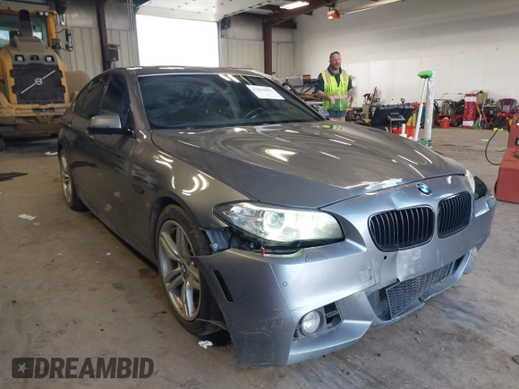 2014 BMW 5 Series 528i xDrive with VIN WBA5A7C5XED613856, listed as a IAAI auction lot 42018901 with 121,783 mi miles and . Bid and sale history available at DreamBid. Image 1.